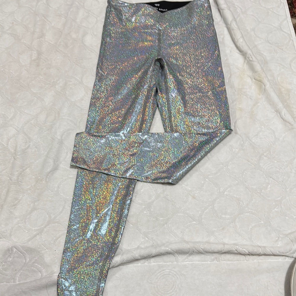 Heroine Sport Silver Reflective Leggings